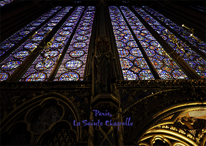 France, Paris, La Sainte Chapelle